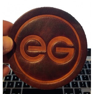 Journal (Special Order) - 2 x A5 Leather journals with your own custom stamped designs